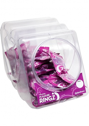 Vibrating Pleasure Ringz Disposable Cockring