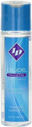 Id Glide Natural Feel Water Based Lubricant 8.5oz