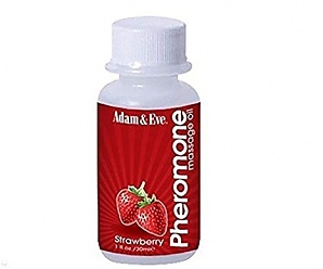 Pheromone Massage Oil Strawberry 1 Ounce