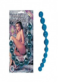 Thai Jelly Anal Beads - Blue (206941.4)
